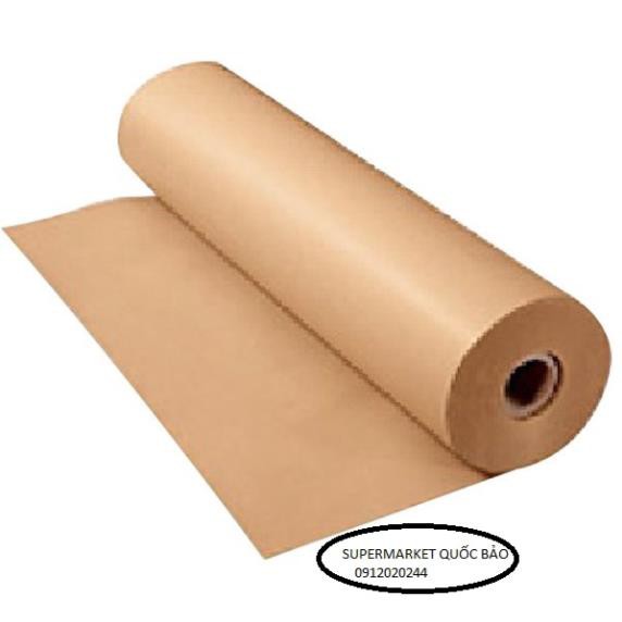 Cuộn giấy xi măng Kraft bọc gói hàng hóa chống xước 20m x 1m05