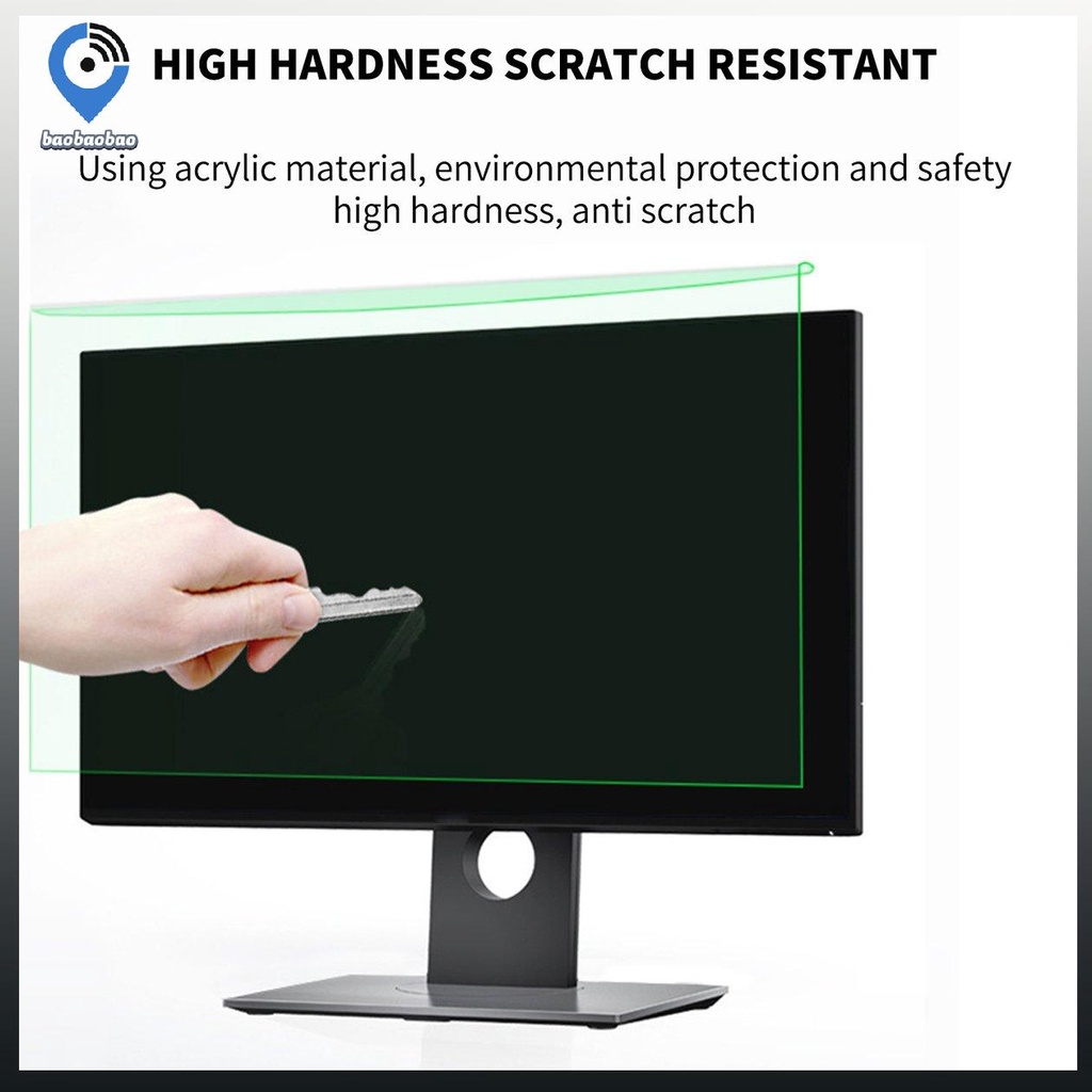 Tấm Lọc Màn Hình Máy Tính / Màn Hình Led / Pc Chống Ánh Sáng Xanh Tiện Dụng