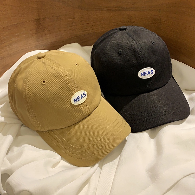 Mũ lưỡi trai thêu chữ đơn giản cá tính thời trang