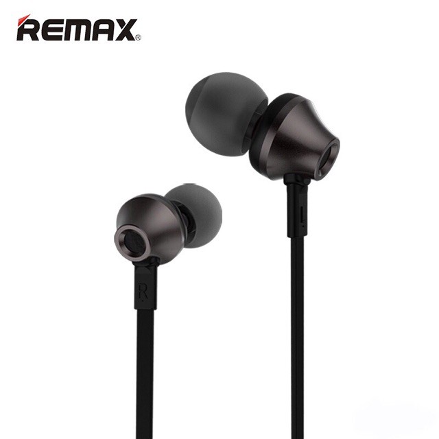 Tai nghe nhét tai dây dẹt Remax RM-610D hàng chính hãng
