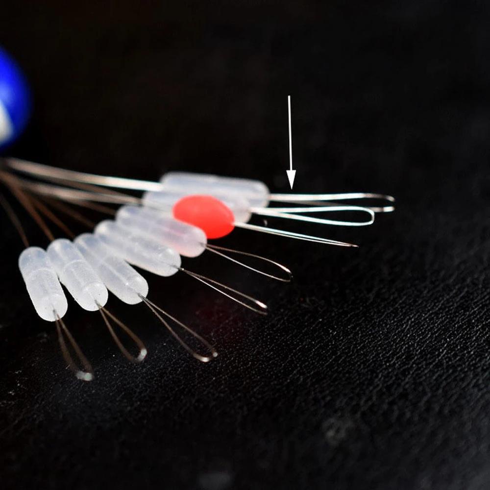 Phao Câu Cá Bằng Cao Su Trong Suốt 7 + 1