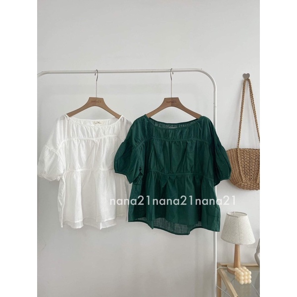 Áo babydoll tầng trơn Nana21 Nanastore21