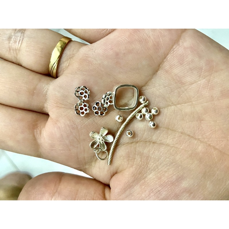 Combo charm bạc s925 mix vòng