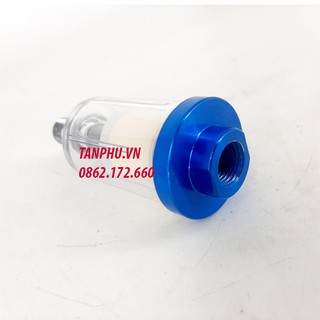 Lọc hơi nước mini gắn súng phun sơn – Đầu lọc khí nén 13mm – Ngăn nước & bụi cho máy nén khí