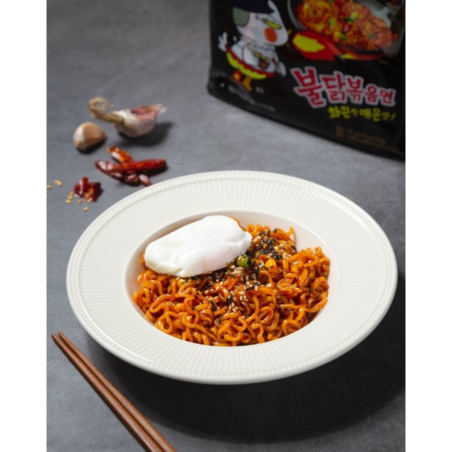 [SAMYANG] MỲ XÀO GÀ CAY 140G - [삼양] 불닭볶음면 140G