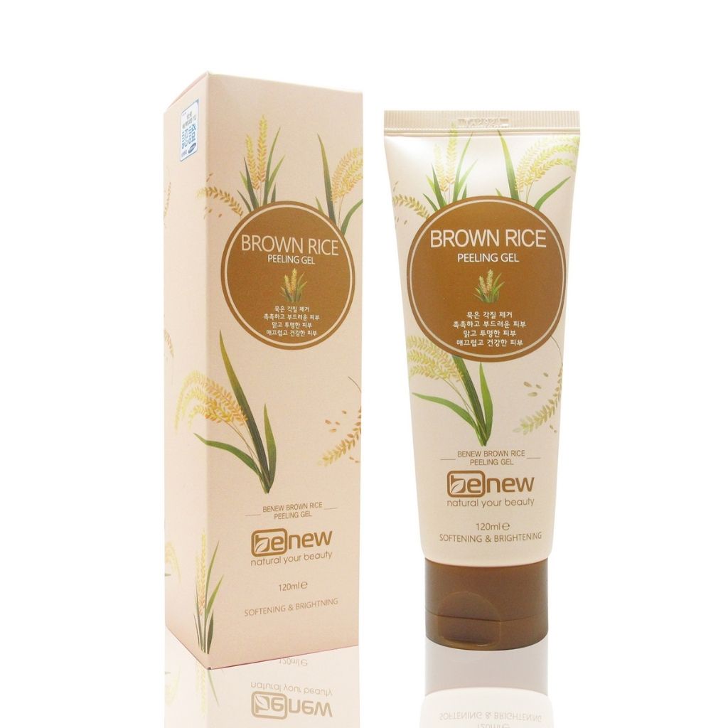 Kem tẩy da chết BENEW PEELING GEL chiết xuất trà xanh và gạo, giúp xóa mụn sạch da, dưỡng da sáng mịn