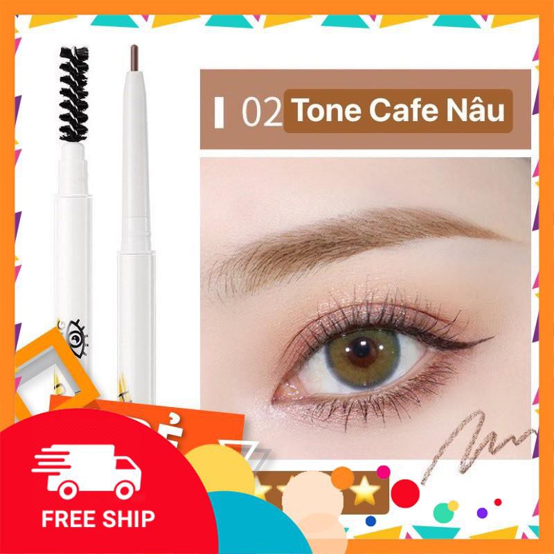 Chì Kẻ Mày 2 Đầu HANRU Lên Màu Siêu Đẹp Bền Lâu | BigBuy360 - bigbuy360.vn