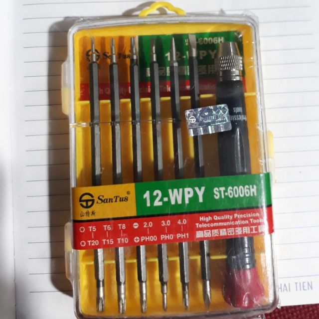 Bộ tô vít 12- WPY.( 85k)