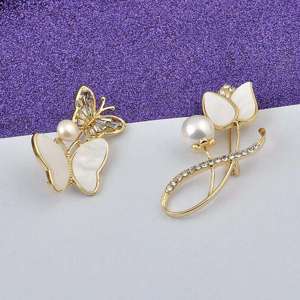 Khóa Cài Khăn Quàng Cổ Hình Bướm Chuồn Chuồn Sang Trọng Ngọt Ngào