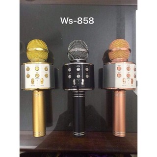 Micro karaoke WS 858 cao cấp