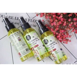 Xịt đuổi muỗi tinh dầu xả citronella