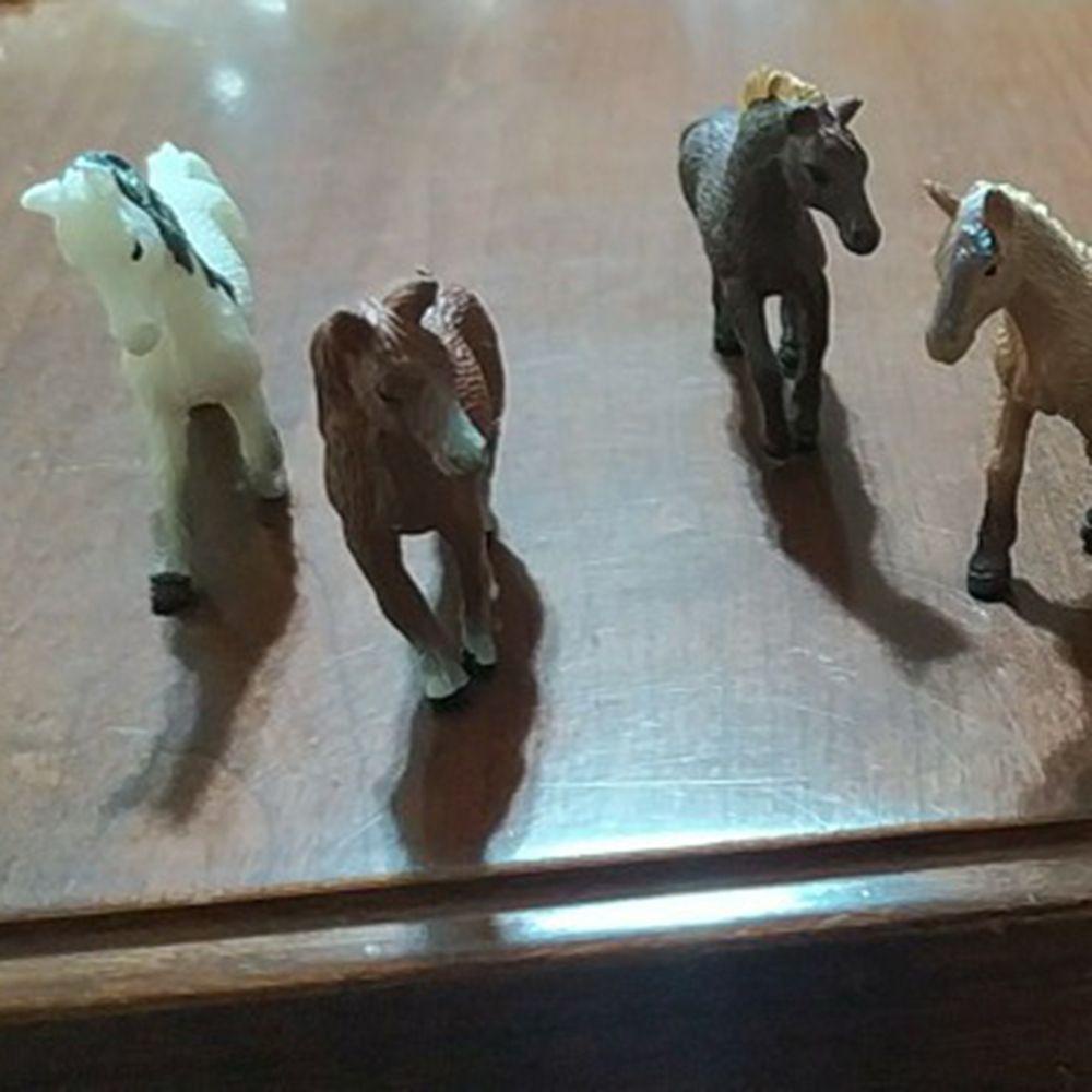 Set 6 Mô Hình Đồ Chơi Ngựa Hoang Dã Giáo Dục Sớm Cho Bé