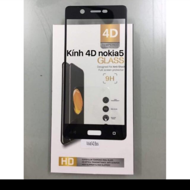 Kính phủ 4D Nokia5