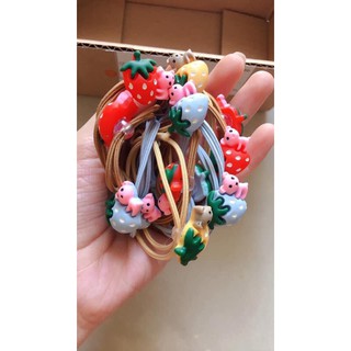 cột tóc hình thú