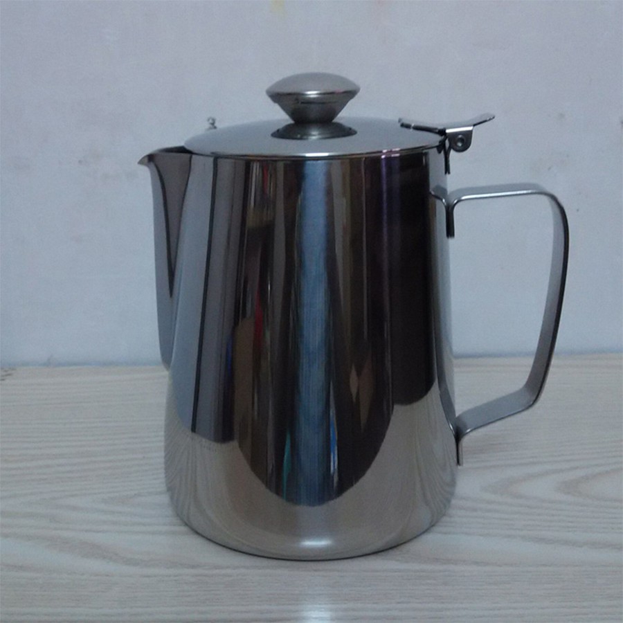 Ca đánh sữa inox 304 có nắp 1 lít ,2 lít.