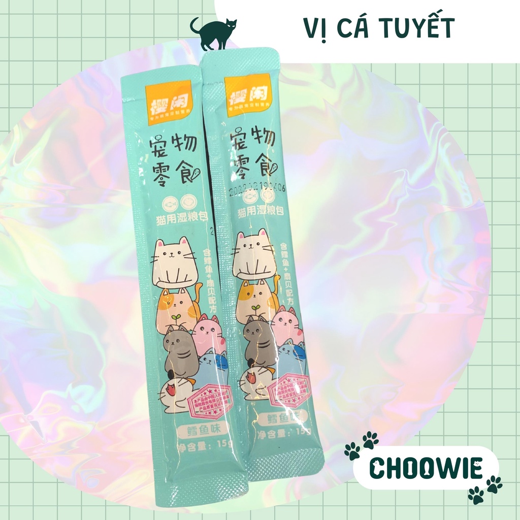 Súp thưởng mèo Inaba CIAO Churu Thái Lan 17 gr | Snack cho mèo