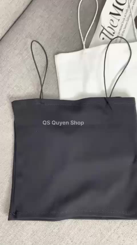Áo Ống Croptop 2 Dây Ôm Body Dây Sợi Bún QS QUYEN SHOP | BigBuy360 - bigbuy360.vn