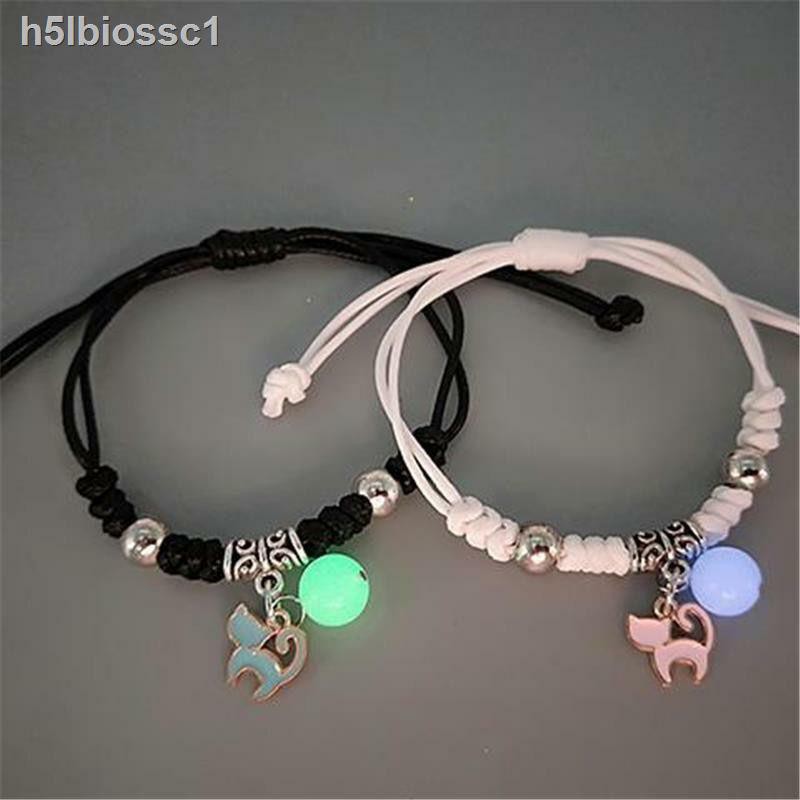 ❒✢✸Vòng tay dạ quang nữ bản Hàn Quốc tình thân giữa hai bạn gái phát sáng nam và học sinh tiểu cặp đôi món quà | BigBuy360 - bigbuy360.vn