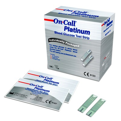 Que thử đường huyết ON CALL Platinum (25 que rời)