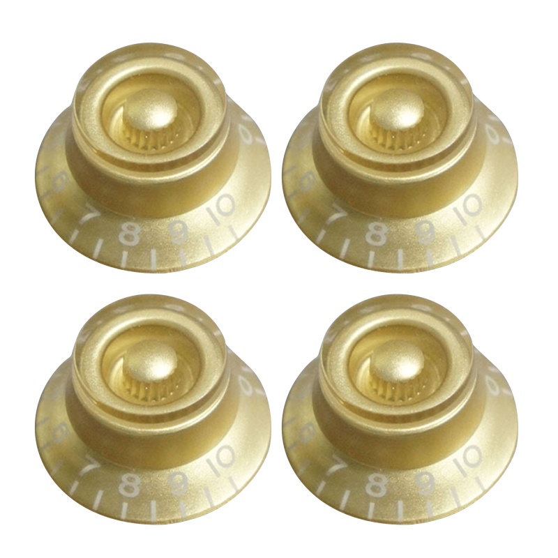Bộ 4 Nút Chỉnh Âm Lượng 6mm / 0.24in Chuyên Dụng Cho Đàn Guitar Điện
