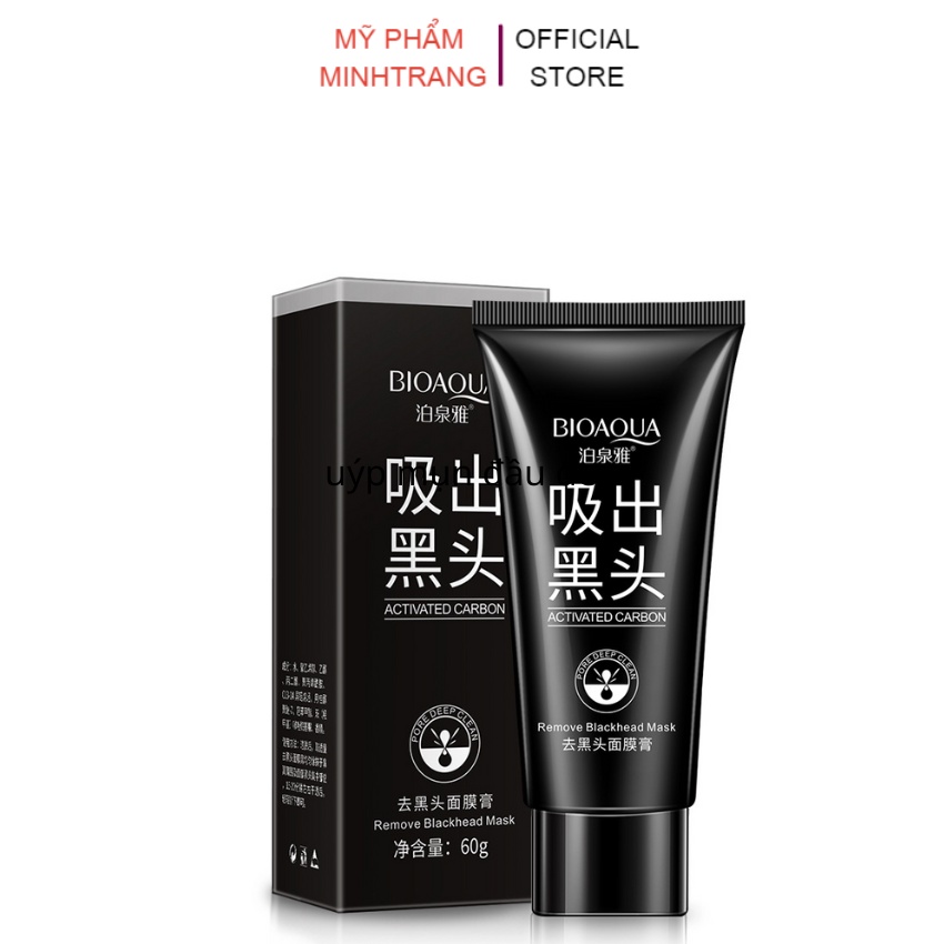 Mặt nạ lột mụn Bioaqua,gel lột mụn se khít chân lông chiết xuất than hoạt tính,kháng khuẩn hiệu quả giúp trẻ hóa làn da