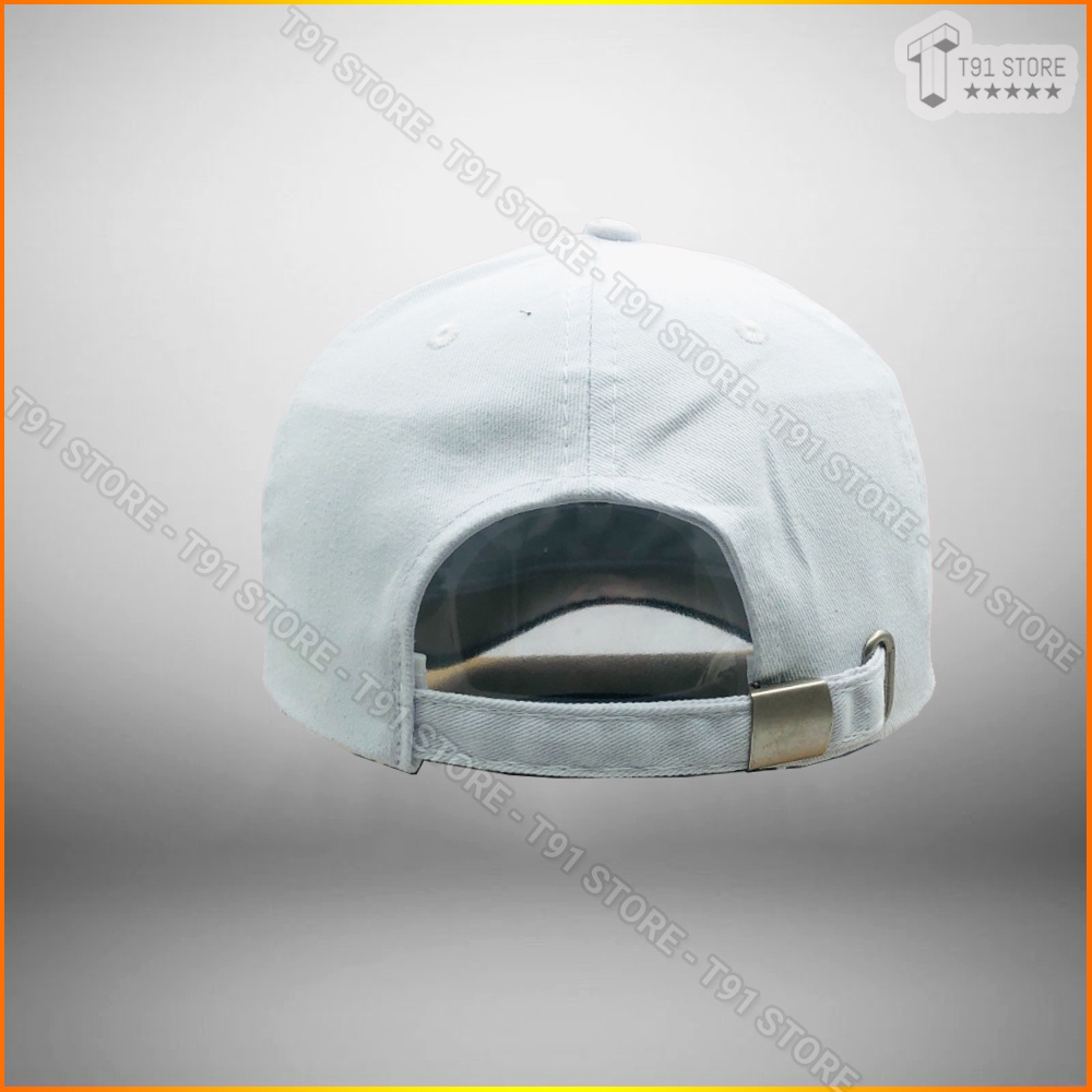 Mũ lưỡi trai chất kaki, thêu chữ, thêu logo viền - Nón kết thời trang, trẻ trung phù hợp mọi đối tượng