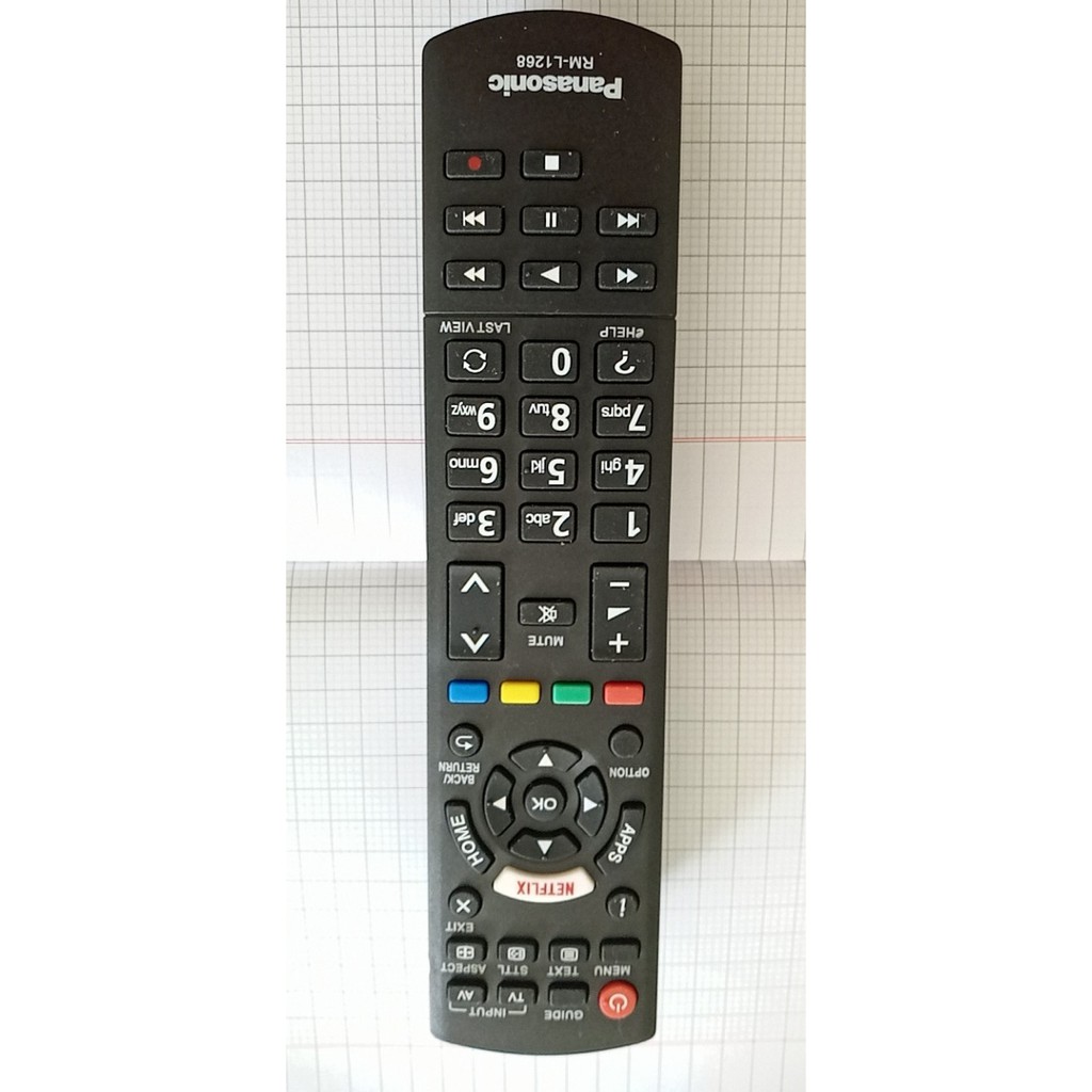 REMOTE ĐIỀU KHIỂN TIVI PANASONIC RM-L1268