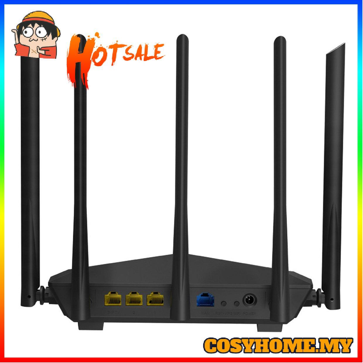 Bộ Định Tuyến Wifi Tenda Ac7 5 Ăng Ten Gigabit 5g Tốc Độ Cao