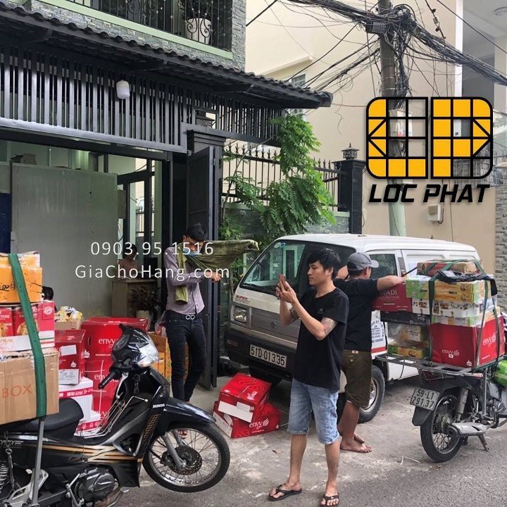 Giá chở hàng xe số loại trung 68*56cm - Lộc Phát - baga chở hàng - giachohang.com