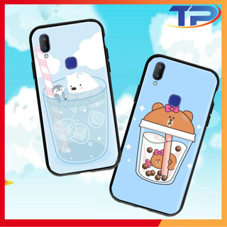 Ốp lưng Vivo V15 / V11i / V11 / V9 / V7 Plus / V7 / Y91C / Y81 / Y71 hình Ly Trà Sữa Cute 04