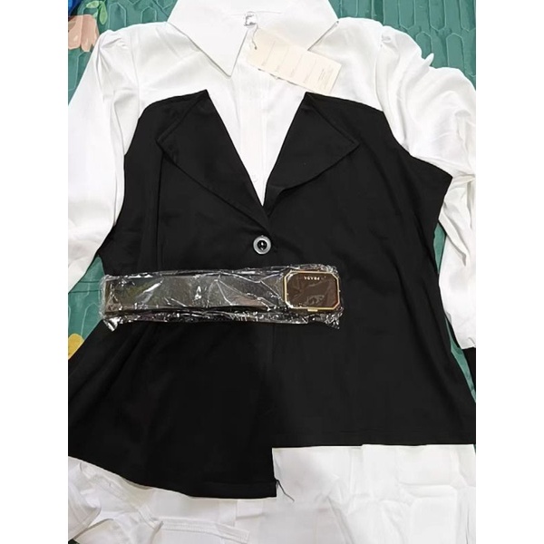 SƠ MI KIỂU KÈM ĐAI