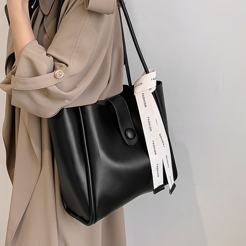 Túi Đeo Vai Cỡ Lớn In Chữ Thời Trang Cho Nữ