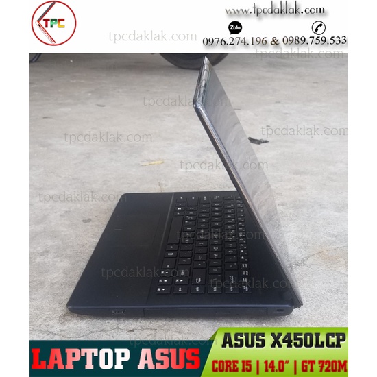 Laptop Asus X450LCP | Core I5 4200U | Ram 4GB | SSD 128GB | GT 720M 2GB | LCD 14-INCH HD