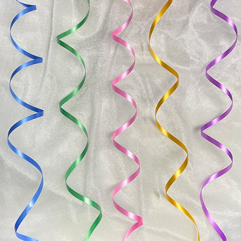 Set 6 Dây Ruy Băng Cột Bong Bóng Trang Trí Tiệc Sinh Nhật