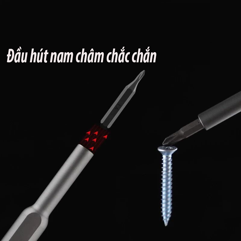 Bộ tua vít đa năng mini sửa chữa điện thoại 24 đầu chất liệu thép từ tính cao cấp sửa chữa máy móc, điện tử cỡ nhỏ GD115