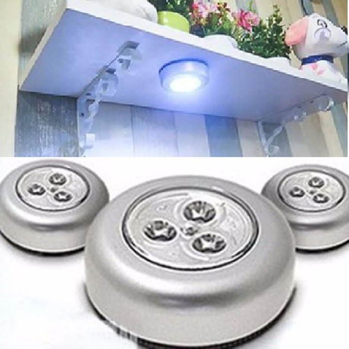 ĐÈN 3 LED DÁN TRẦN NHÀ -XE- KỆ - 000358