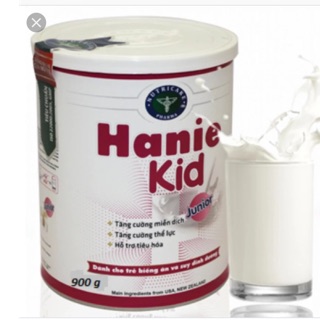 Sữa bột hanie kid ht 900g 1-10 tuổi date 3/2022