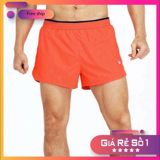 Quần chạy bộ nam leevy siêu nhẹ, quần đùi short thể thao chạy bộ, tập gym... có túi khóa kéo sau