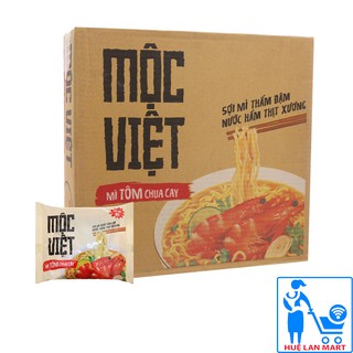 Mì Mộc Việt Tôm Chua Cay 75g thùng 30 gói