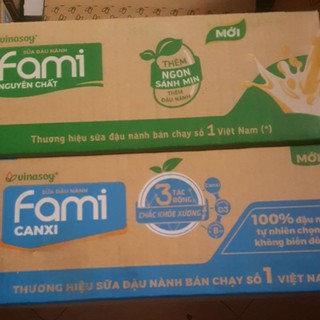 Thùng sữa túi fami
