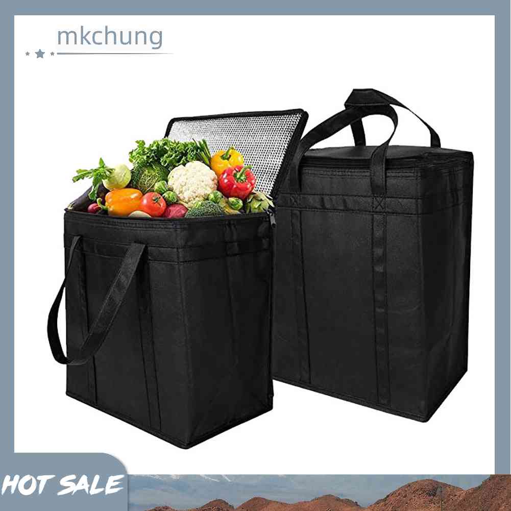 Túi Tote Cách Nhiệt Đựng Đồ Ăn Cắm Trại Dã Ngoại Tiện Dụng