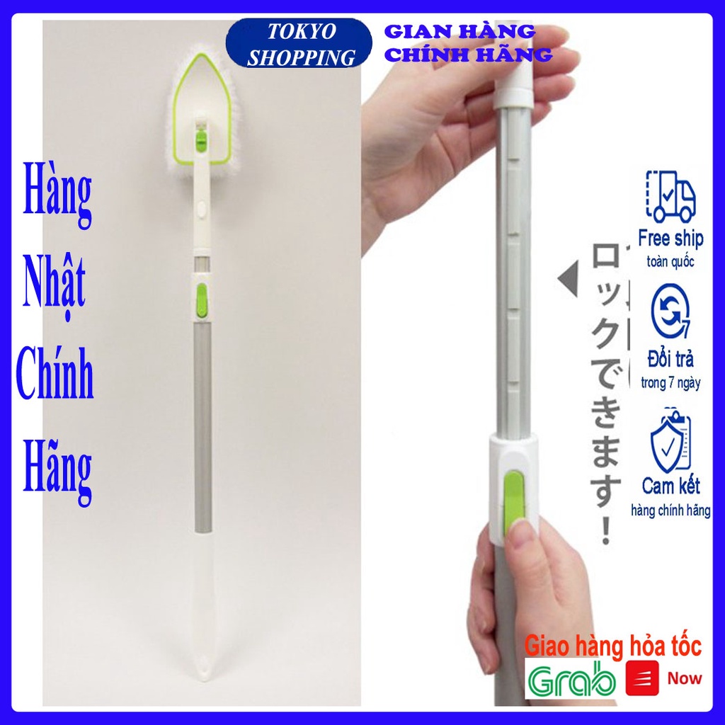 Chổi cọ toilet, nhà tắm cán dài cao cấp Hàng Nhập Khẩu Từ Nhật