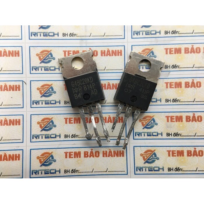 Combo 3 con IRG4BC20KD, G4BC20KD IGBT 9A 600V TO-220(TM)