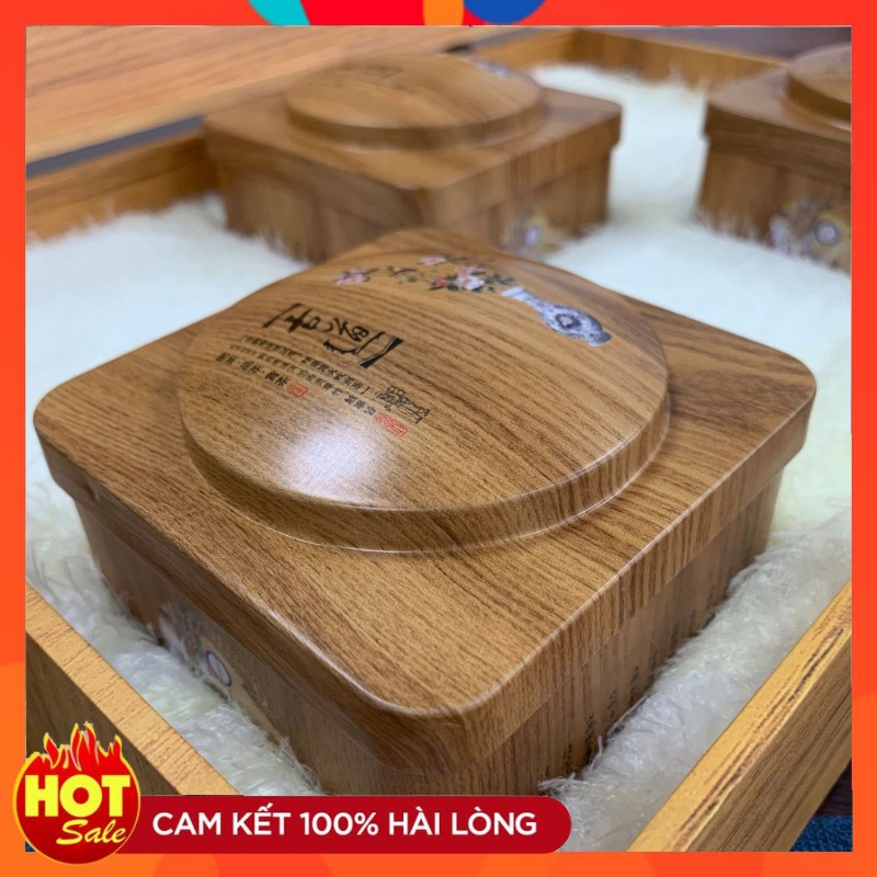 TRÀ THIẾT QUAN ÂM HẢO HẠNG 250g -HỘP GỖ SANG TRỌNG NHẤT NĂM 2022 .tặng khăn dưỡng ấm 39k