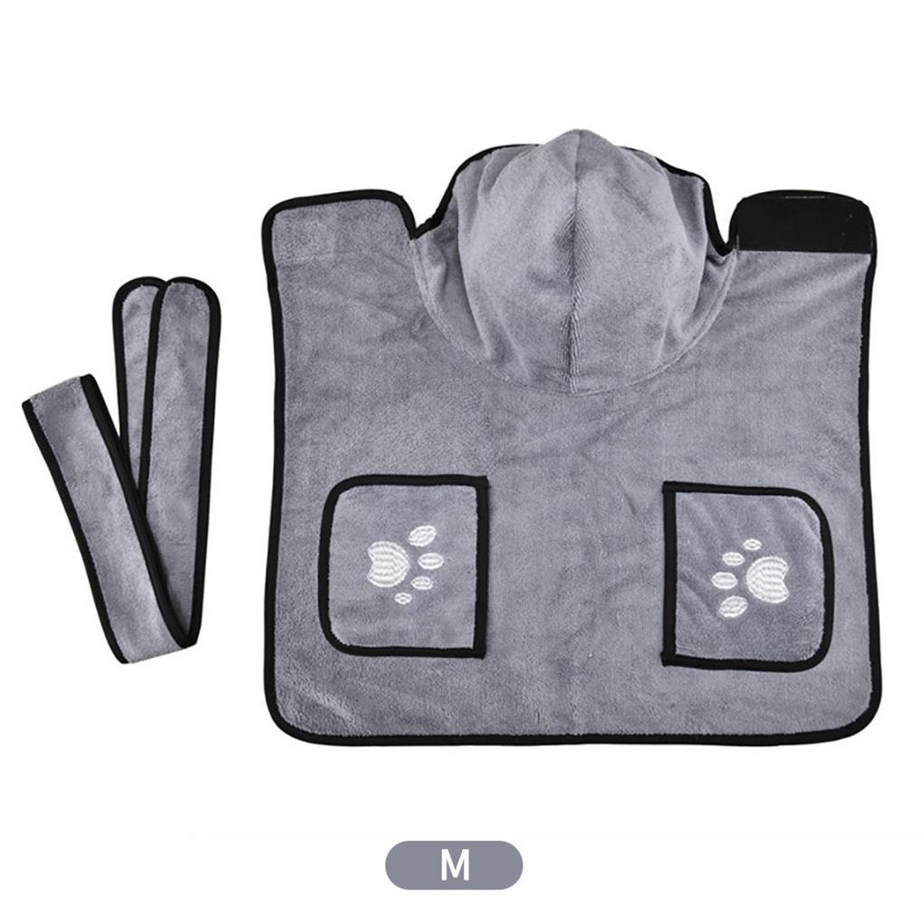 Khăn Choàng Tắm Thấm Hút Nước Đa Năng Cho Thú Cưng