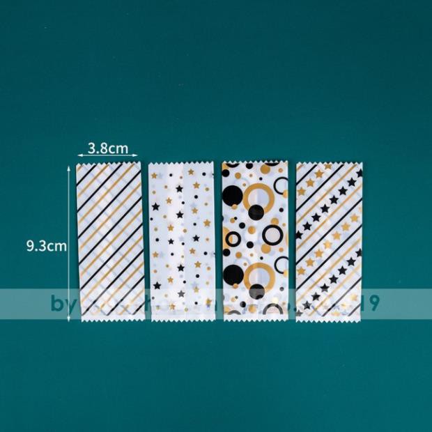 200 Túi kẹo Nougat VÀNG ĐEN