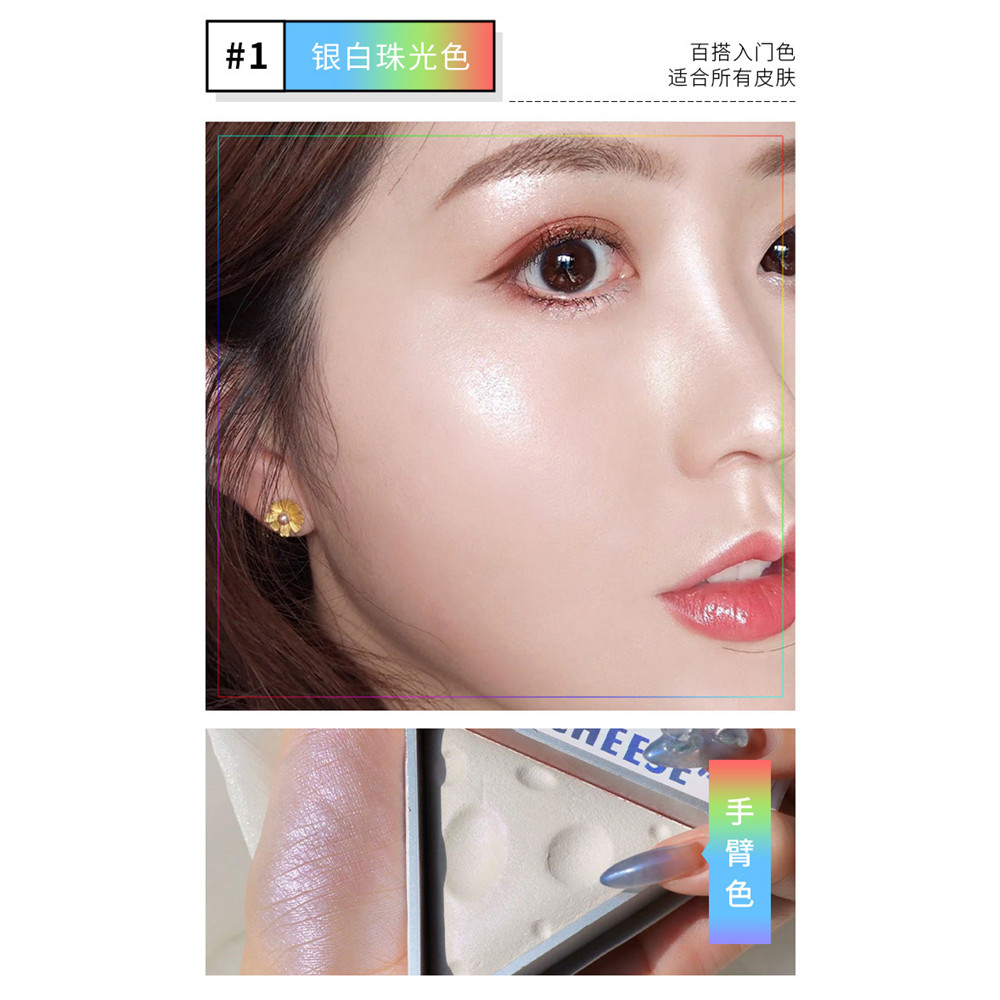 (Hàng Mới Về) Phấn Má Hồng Bắt Sáng Ánh Ngọc Trai Tuyệt Đẹp Trang Điểm | BigBuy360 - bigbuy360.vn