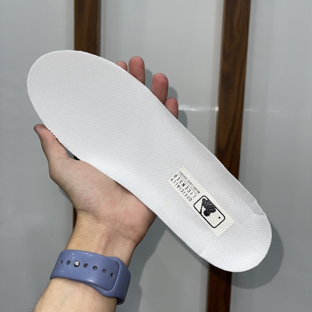 Giày MIB Big Ball Chunky A LA Dodgers, MLB Trắng LA; Fullbox, Full Phụ Kiện