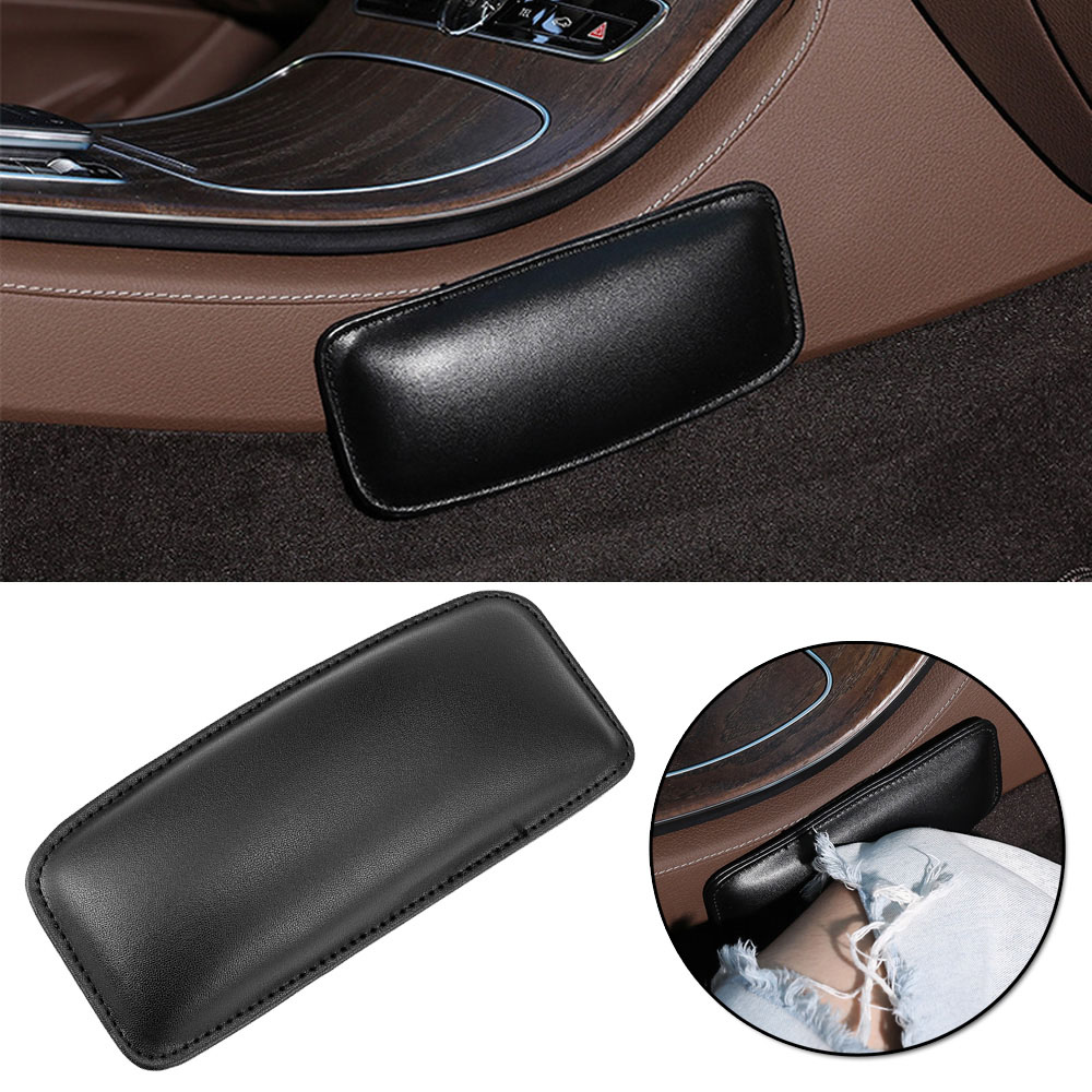 Đệm co giãn bằng da đỡ đầu gối khi ngồi xe hơi chất lượng cao LANFY