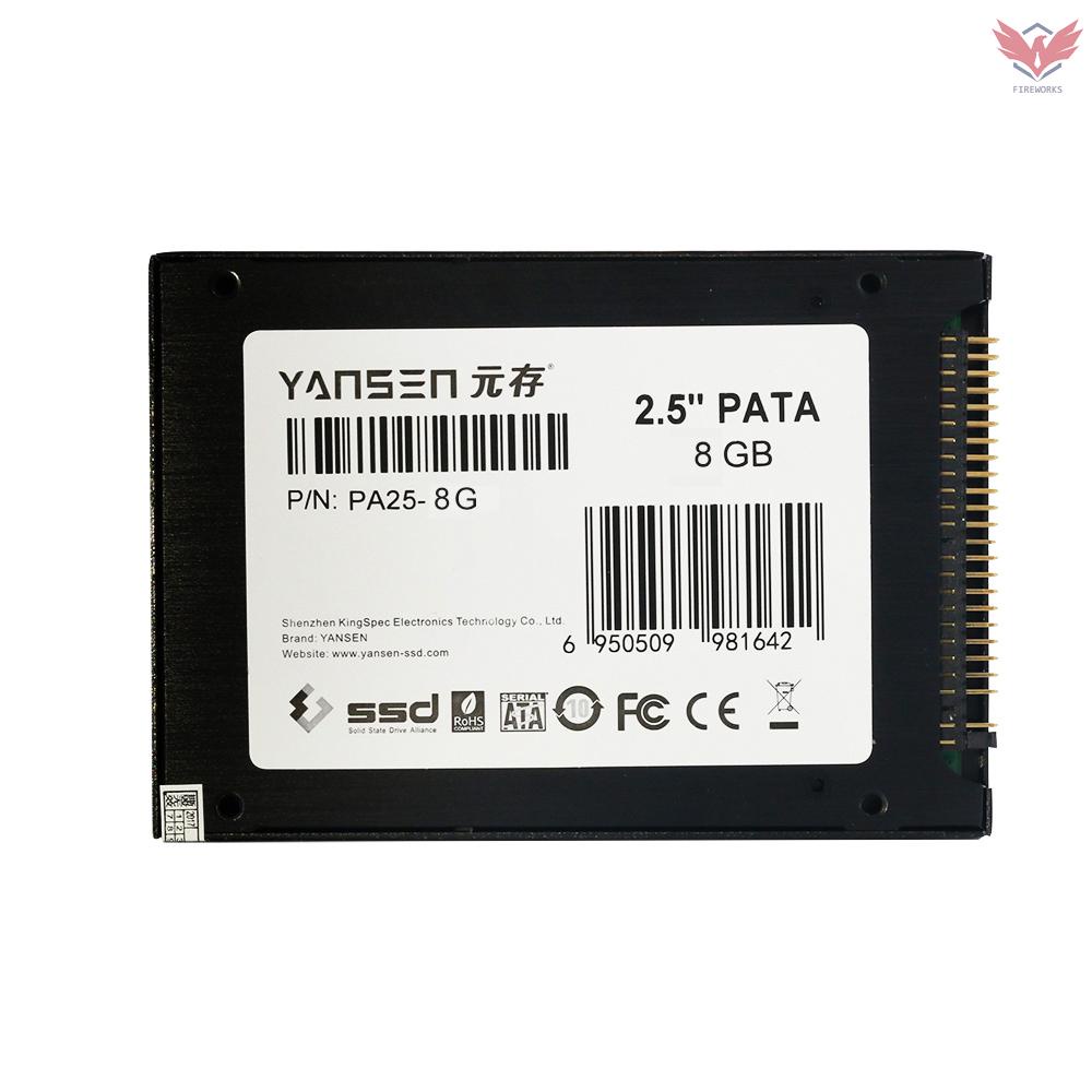Ổ Cứng Ssd Kingspec Pata (Ide) 2.5 "2.5 Inch 8gb Mlc Cho Pc Laptop Notebook | BigBuy360 - bigbuy360.vn